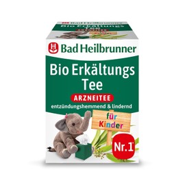 Bad Heilbrunner Organic Cold Tea for Children (12 x 8 Filter Bags)