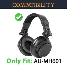 SOULWIT Headband Upholstery Kit for MAONO AU-MH601 Headphones, Headband Top Cushion Cover Repair Part, Easy DIY Installation