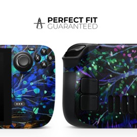 Design Skinz - Compatible with Steam Deck - Skin Decal Protective Scratch-Resistant Removable Vinyl Wrap Cover - Inverted Abstract Colorful Watercolor Vivid Tree