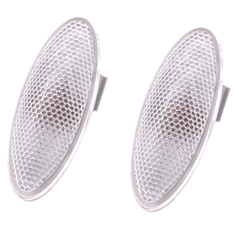 HAOTOM 2X Side Turn Signal Lamp Fender Light Side Marker