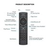 Bluetooth Remote Control Voice IR Learning Backlight Wireless Mouse Remote