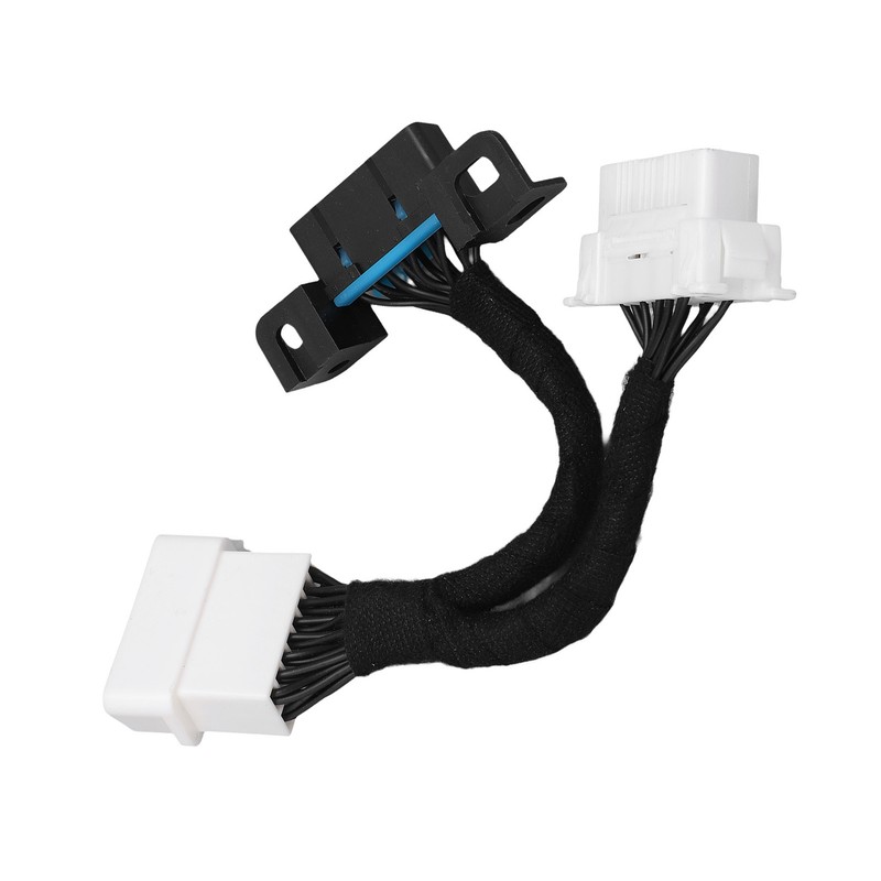 0.15m 16Pin OBD2 Splitter Extension Y Cable Male to Dual