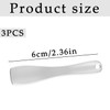 GroveEss 3PCS Metal Makeup Spatula,Skincare Cosmetic Spoon Set,Beauty Scoop Facial