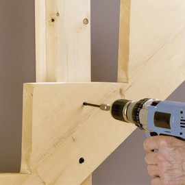 FastenMaster FMTLOK08-250 TimberLOK Heavy-Duty Wood Screw, 8 Inches, 250-Count