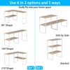 Golener Countertop Organizer Corner Shelf, 2 Tier Adjustable Stackable Corner
