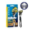Gillette ProShield Yellow Power Razor Handle (1 Pack) + Blade