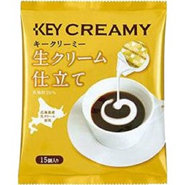 Key Coffee Creamy Portion with Fresh Cream 15 Count