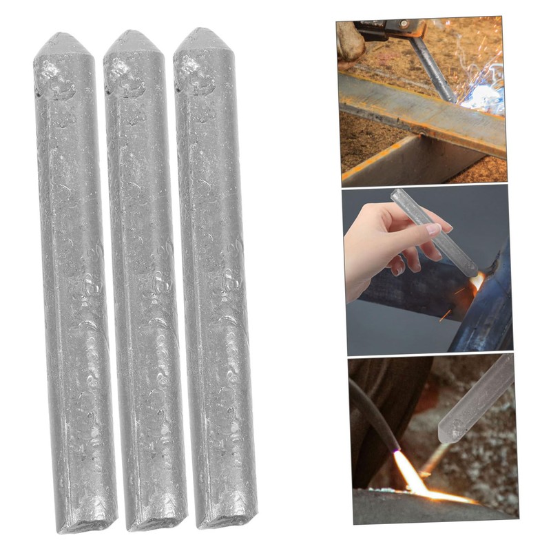 TEHAUX 6pcs Low Temperature Aluminum Welding Rods Versatile Multipurpose Sticks