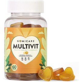 Multivitamin Children - Multivitamin Gummies for Adults - Vitamin Gummies - 14 Vitamins, Minerals & Supplements - Vitamin B12, A, B6, C, D and E - Sugar Free - Vegan