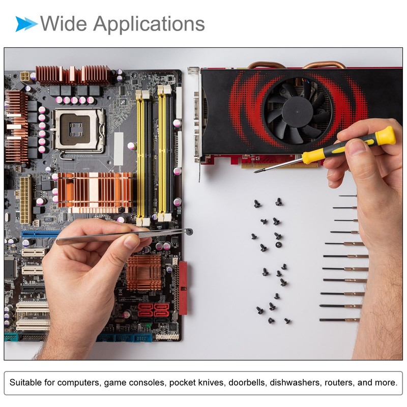 CoCud Precision Computer Screwdriver Kit, Electronics Screwdriver Sets with Micro