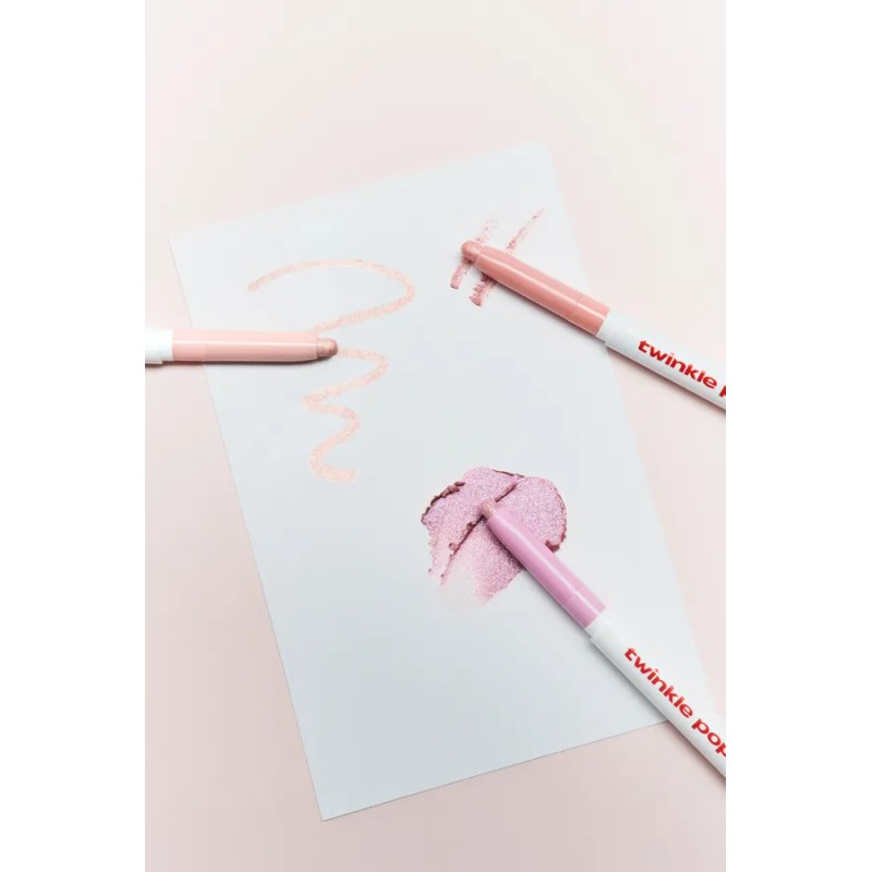 Twinkle Pop Sparkling Eye Stick Pink Shark Skirt by CLIO