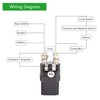10L0L Golf Cart 48V 200A Solenoid with Resistor Assembly fit