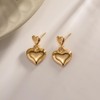 Stocking Stuffers Holiday Outfits for Women 2024 Heart Earrings for