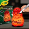 Crayola Light-Ups - Santa, Light Up Santa Toy, Reusable Holiday