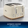 Oster 4-Slice Toaster with Extra Wide Slots, Bagel Toaster, Oat