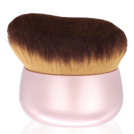 TELAIN Extra Large Body Makeup Brush for Self-Tanner, Leg Makeup & Bronzer, 75 mm Wide Kabuki Brush for Even Application, Oval Face and Back Makeup Brush