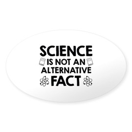 CafePress Science Oval Car Bumper Sticker