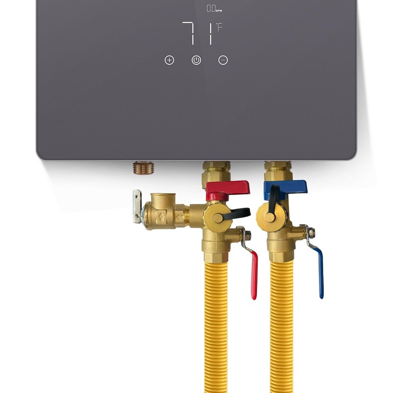 CAMPLUX 3/4 Inch IPS Isolator Tankless Water Heater Service Valve
