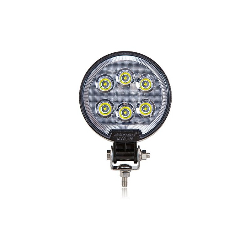 Maxxima MWL-28 6 LED Round Work Light 1,200 Lumens