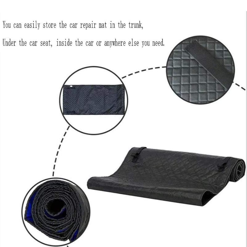 Creeper Pad Car Repair Creeper Mat Black Automotive Creeper Rolling