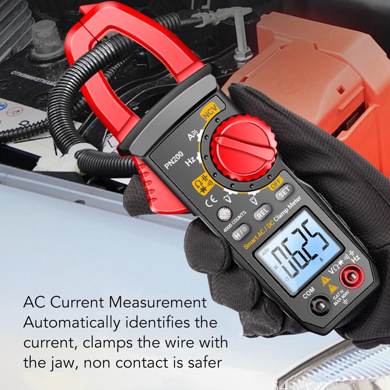 Digital Clamp Meter Multifunctional AC DC Ammeter NCV Smart Multimeter