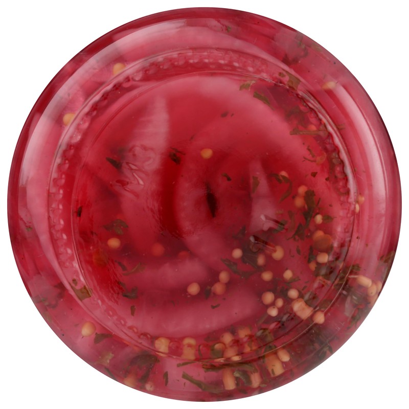 Jeff's Garden Pickled Red Onions, 12 FZ