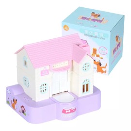 K&H Casita Alcancía Con Luz Regalo Niños Juguetes Día Del Niño