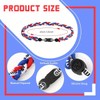 ZHDHDQ Baseball Necklace for Men,Baseball Dirp Accessoriess Rope Chain Easter