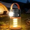 AVEKI Solar Camping Lantern, Waterproof LED Camping Lights with Flashlight,