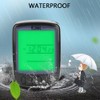 Bike Odometer Outdoor Cycling Waterproof Bike Computer Multifunction Speedometer with