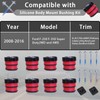 Silicone Body Mount Bushings Bolt Kit Compatible with Ford F250