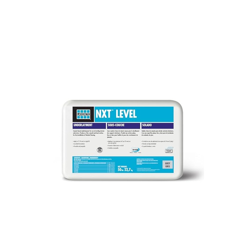 Laticrete NXT Level Underlayment Grey 50 LB