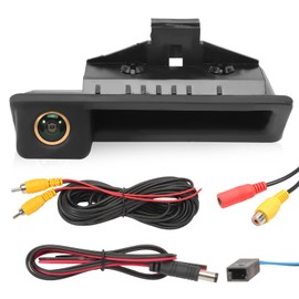 Rear View Camera AHD 1080P for 1 Series 3 5 Series X6 E39 E60 E70 E82 E90 170 Degree Fisheye Only Works with Monitor Radio Main Unit that Supports ONE AHD 1080P Video Signal