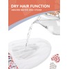 Years calm Terry Lined Shower Cap, Triple Layer Heart Motifs,Waterproof