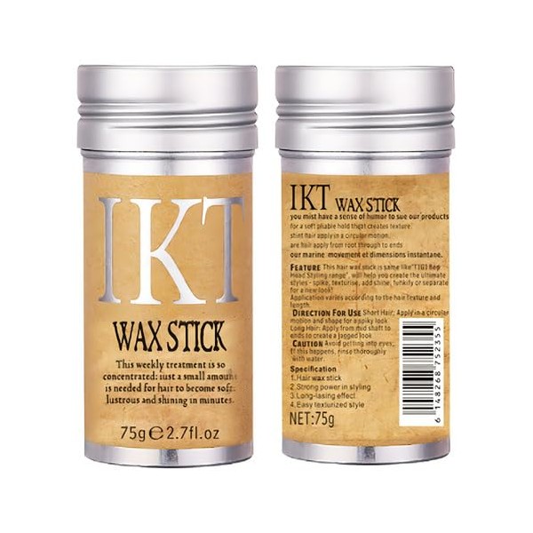 CANAIMASHOP Barra De Cera Para El Cabello, Barra De Control