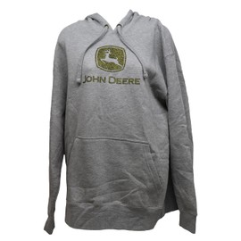 John Deere Gold Glitter Tm Hoodie-Oxford-Small