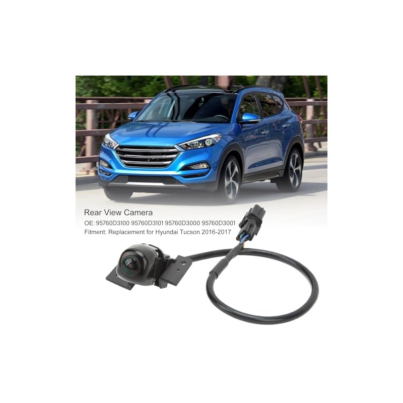 Aramox Rear View Camera 95760D3100 for Tucson 2016-2017 Waterproof High