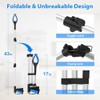 43" Grabber Reacher Tool Foldable Extension Grabber for Seniors Blue