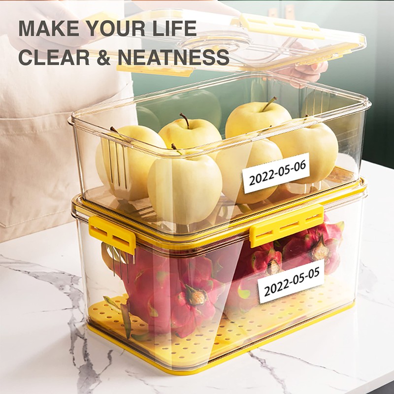 SUPVAN E10 & E11 Label Maker Tape, 0.59in × 19.7ft