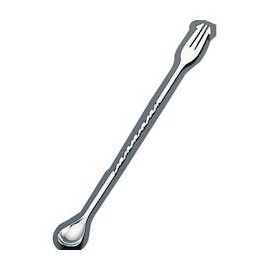 三宝 Industrial Bar Spoon Silver 24.5 cm Yukiwa Q – 03302120 