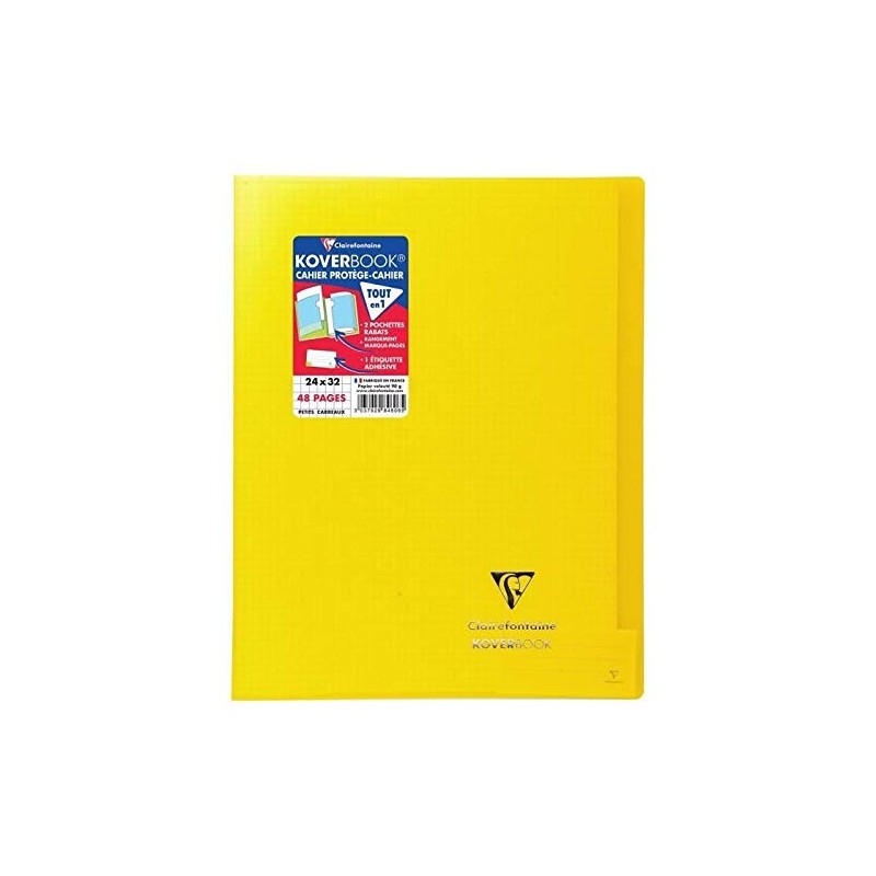 Clairefontaine - Ref 984606C - Koverbook Side Stapled Notebook (24