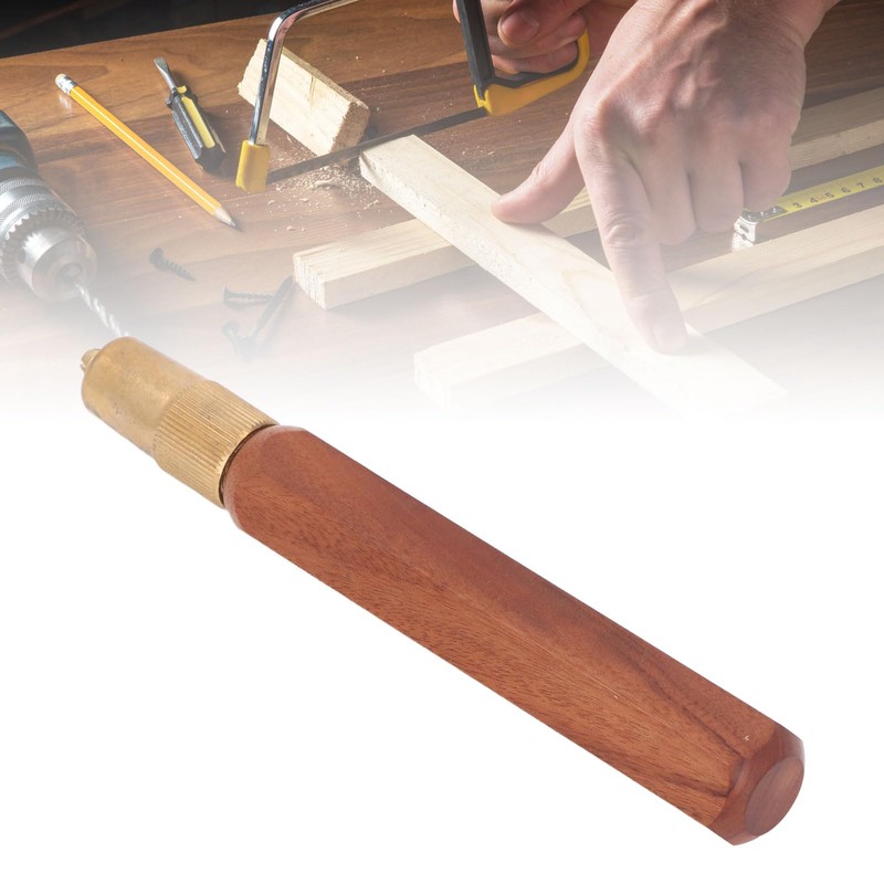 Hand Saw Handle Brass Mini Handle Hex Shape, Sour Branch