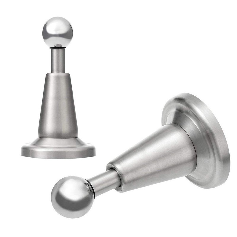 LHKJ Stainless Steel Magnetic Door Stop, Wall Mounted Door Stop,