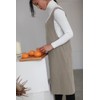 AOBBYBBS Cotton Linen Apron Halter CrossBack Bandage Aprons Japanese Style