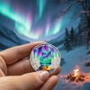 BraveBloom 1 Year Aurora Bonfire Sobriety Coin – One Day