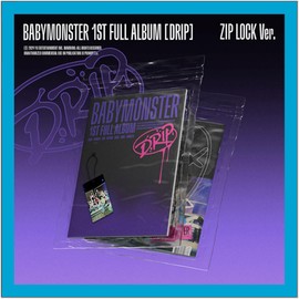 BABYMONSTER DRIP 1st FULL Album (Photobook - ZIP LOCK Ver.)