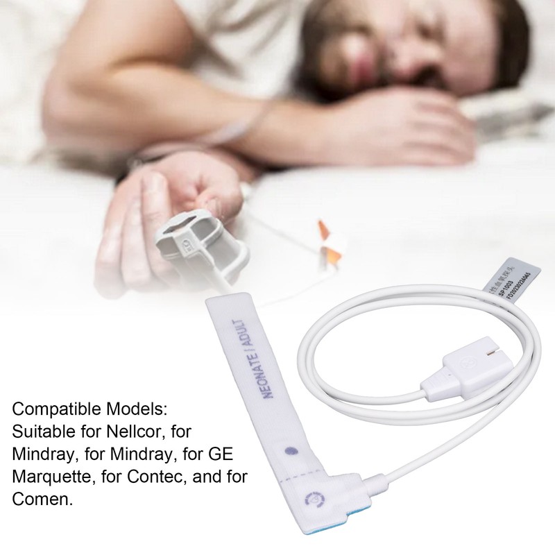Neonatal Adult Spo2 Sensor for Mindray Disposable 0.9m Cable 7P