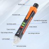 BRAVECOW Current Tester, AC Non-Contact Voltage Tester 12-1000V/48V-1000V, Test Pen