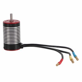 RC Brushless Motor 3660 3800KV Metal Motor 6061 T6 Aluminum Housing for 1/10 Remote Control Car