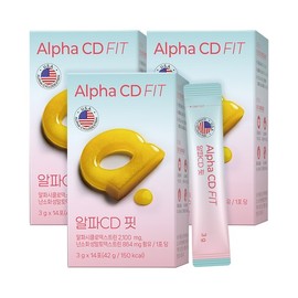 Green Cross Wellbeing GC Wellbeing GC Alpha CD Fit 14 Packs (3 Packs) / 녹십자웰빙 GC 알파CD핏 14포 3개입